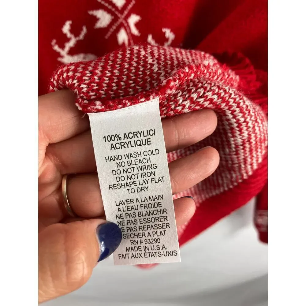 NWT Cotton Emporium Holiday Sweater